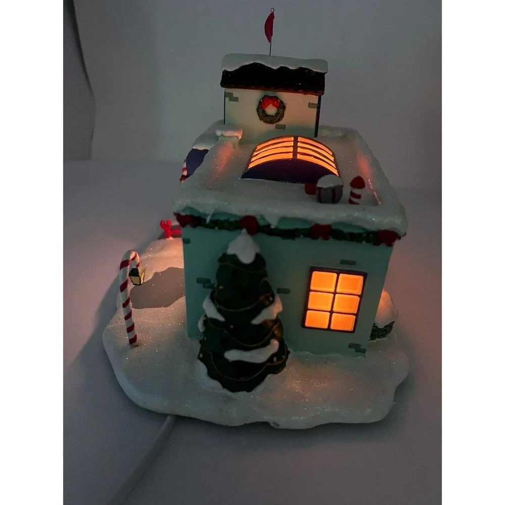 Hawthorne Village Rudolph Dasher's Sleigh Repair 2005 A2089 COA Tested Works